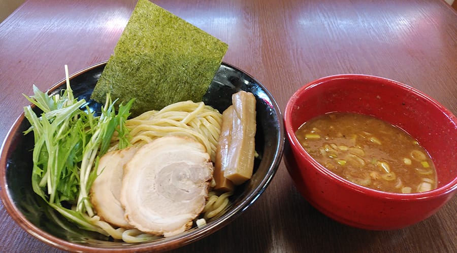 濃厚煮干し豚骨つけ麺 850円